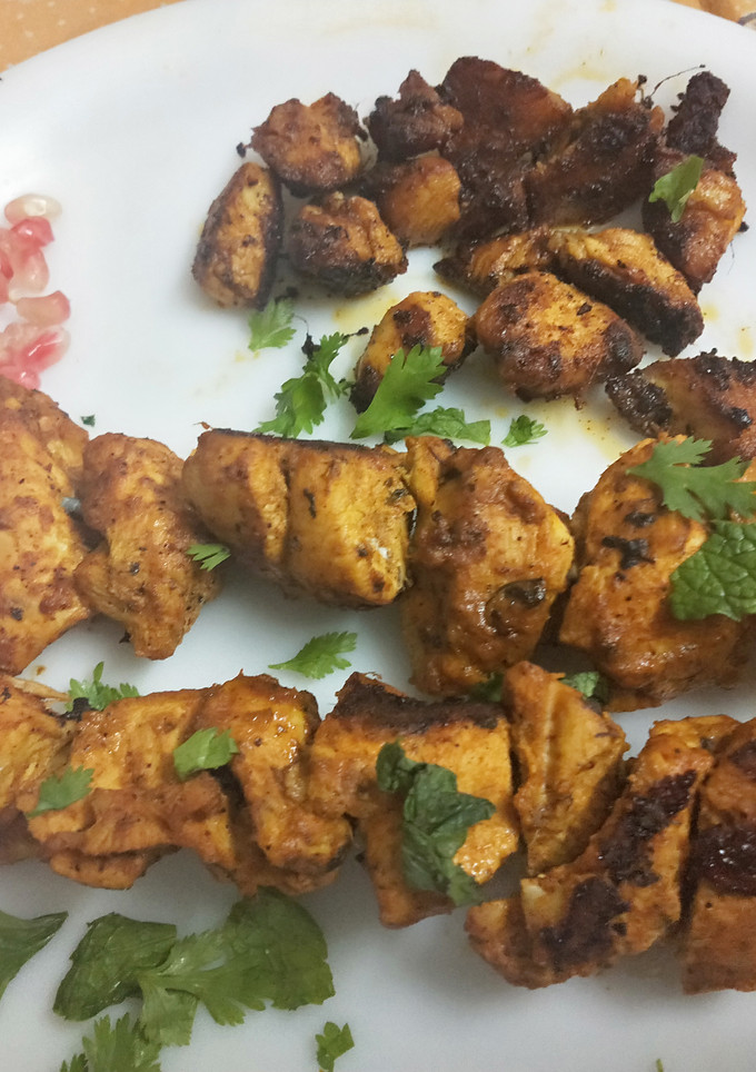சிக்கன் டிக்கா (Chicken tikka recipe in tamil) செய்முறை முக்கிய புகைப்படம்
