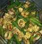 Cara Gampang Menyiapkan Resep  Tumis Tempe Kacang Panjang Cumi Pedas yang Menggugah Selera, Enak Banget