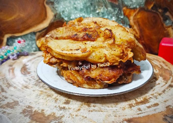 Pisang Goreng Crispy dengan Tepung Instant