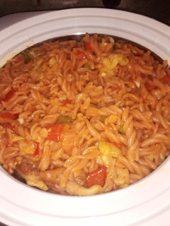 A picture of Jollof Macaroni 2.
