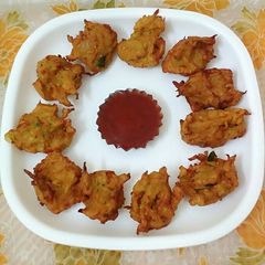 A picture of Lauki ke pakora.