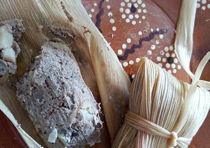 Tamales de carne molida ? Receta de Lizzy - Cookpad