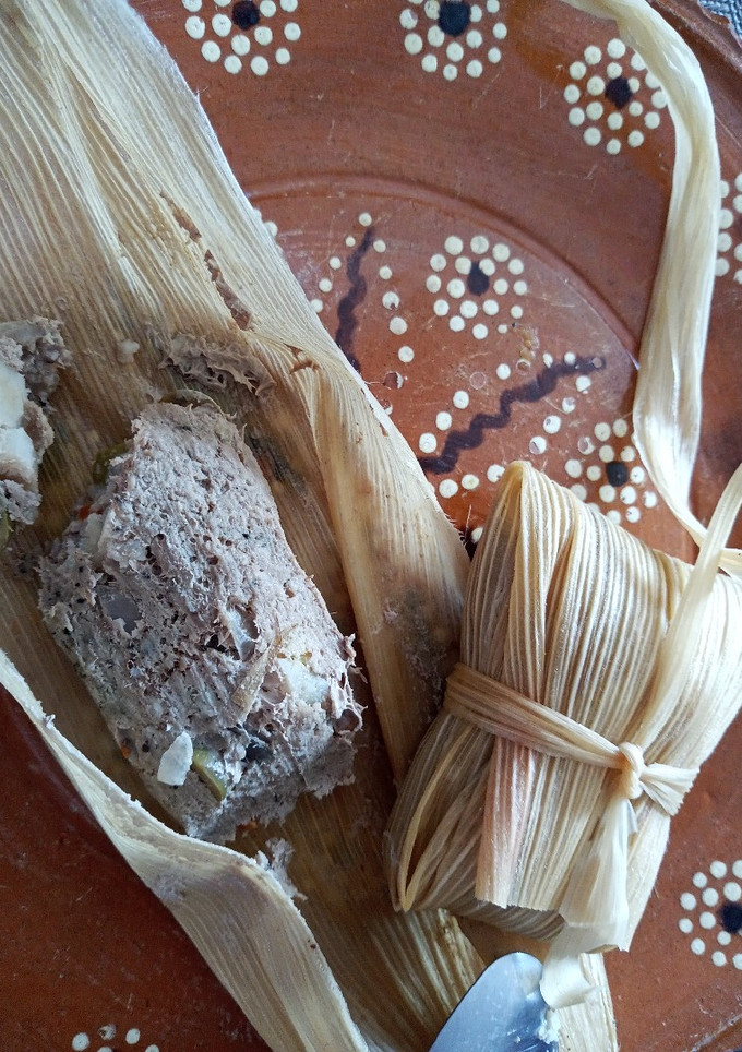 Una foto de Tamales de carne molida 🌽