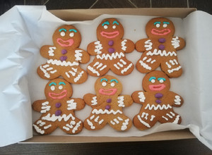 Una foto de Galletas de jengibre
