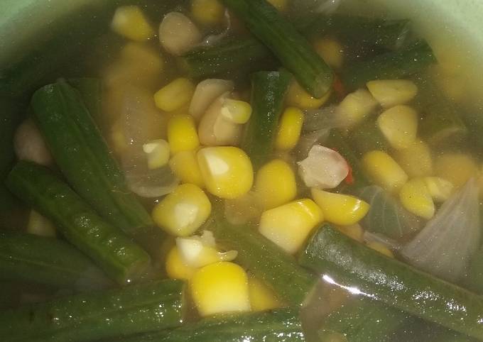 Sayur asem mudah #pr-kacang panjang