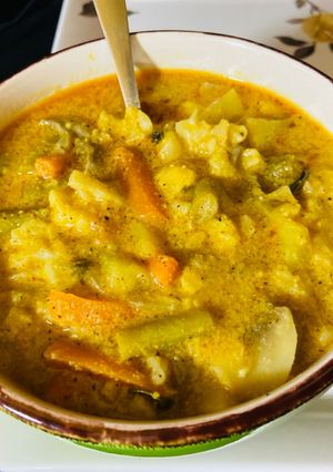 A picture of Mix vegetables kurma / healthy kurma for kids.