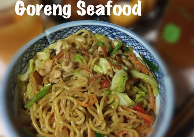 Mie Soba Goreng Seafood