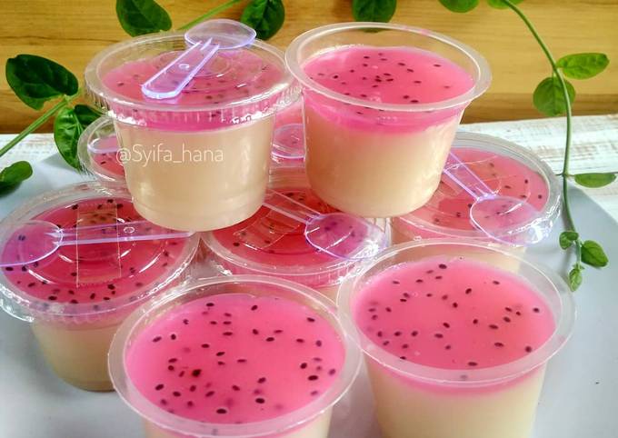  Cara  Membuat  Puding  Kelapa Muda Susu Kumpulan Cara  