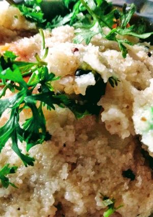 A picture of Mixed Veg Upma.