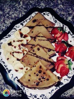 صورة لوصفة كريب حلوين 😍😍