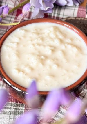 Hình của món 💚 Riz Au Lait Vanille - Gạo Nấu Sữa Tươi Vani Kiểu Pháp (Vegetarian).