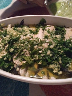 Una foto de Boquerones en vinagre con ajo y perejil