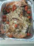 Camarones al horno