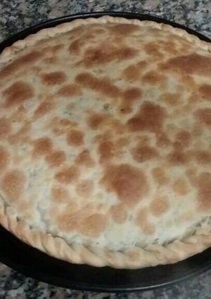 Una foto de Tarta de Espinaca y Cebolla