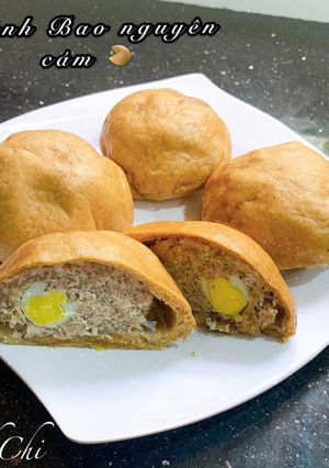 Hình của món Bánh bao nguyên cám.