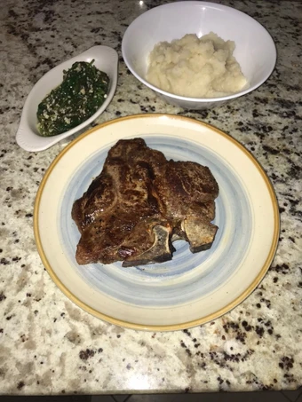Simple Way Make Recipe Pan Seared T-Bone Steak that is Really Delicious, Addictive}