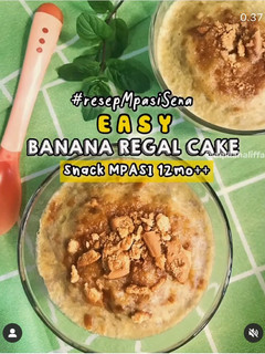Foto resep KUE PISANG REGAL - Snack MPASI 12mo++ #resepMpasiSena