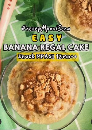 Foto resep KUE PISANG REGAL - Snack MPASI 12mo++ #resepMpasiSena