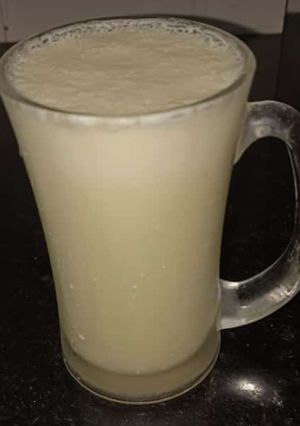 A picture of Isabgol hot milk.