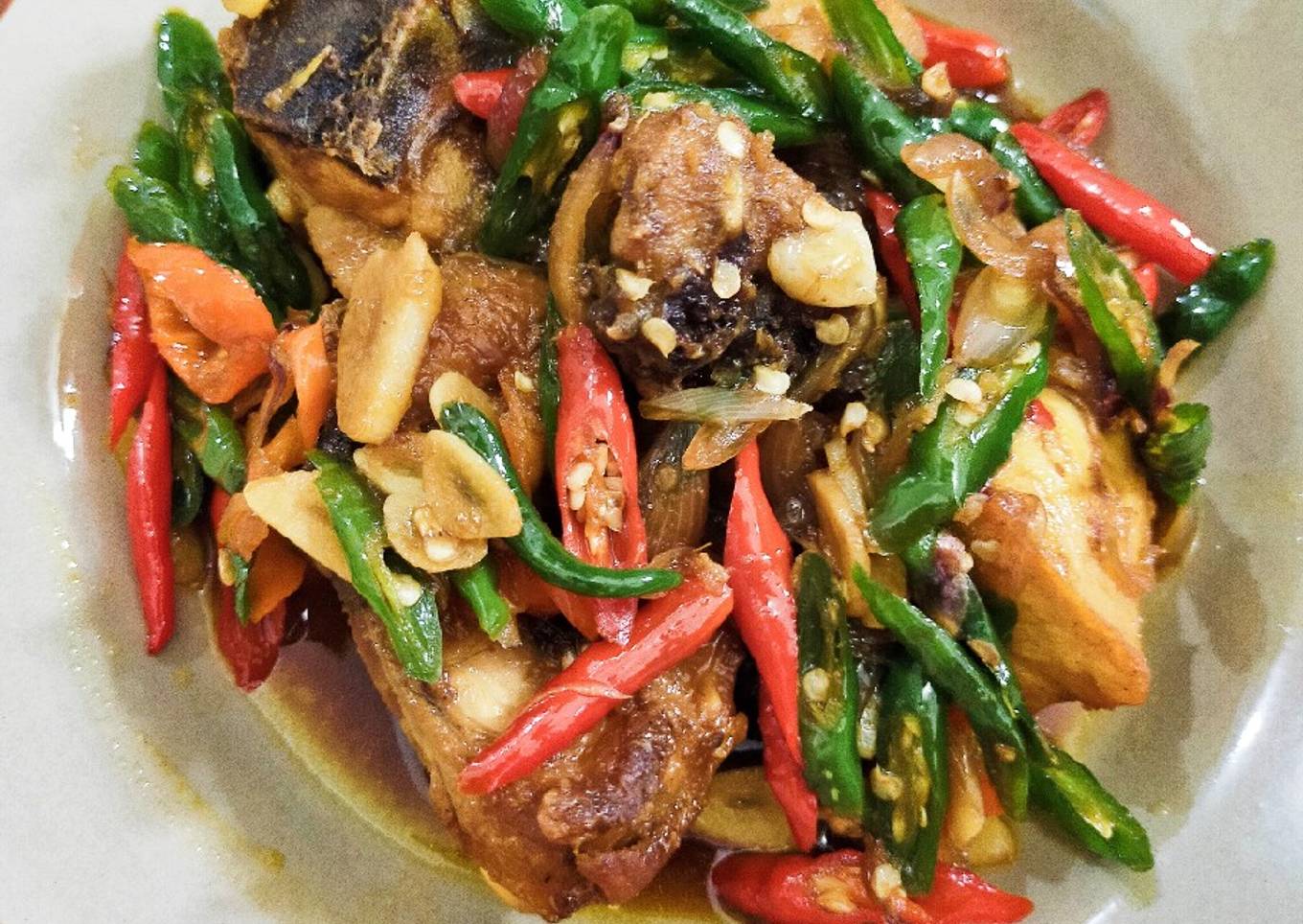 Ayam Goreng Cabe Hijau