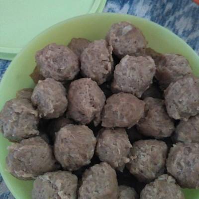 Resep Bakso Sapi Oleh Dina Ari Cookpad