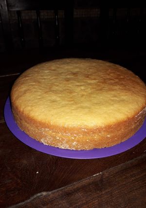 Una foto de Bizcochuelo de pomelo