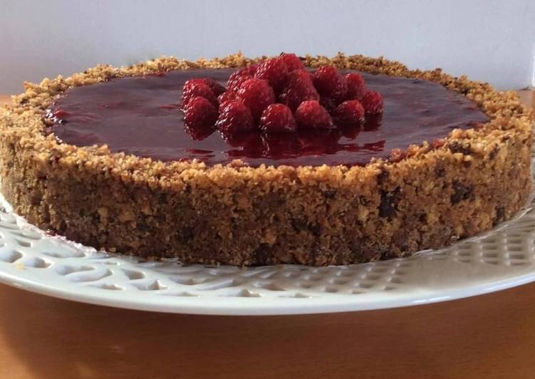 Recetta di Qualsiasi sera della settimana Cheesecake ai lamponi 🌷
