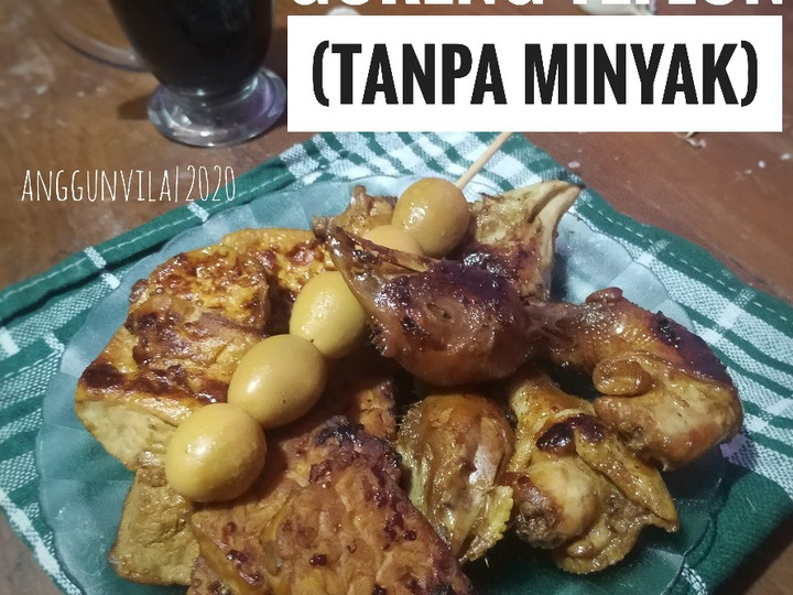 Bagaimana Menyiapkan Aneka Bacem Goreng Teflon (Tanpa Minyak) yang Menggugah Selera