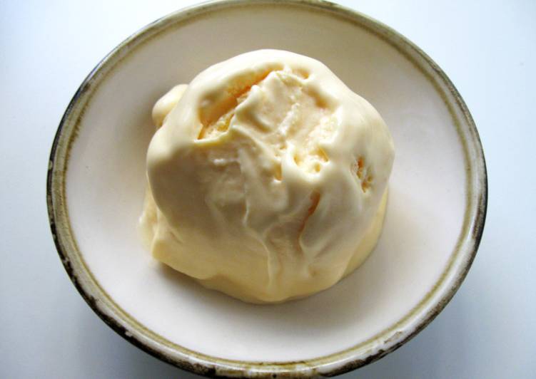 Recipe of Homemade Easiest Vanilla Ice Cream