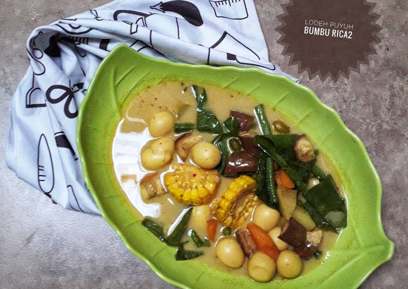 Lodeh puyuh bumbu rica2