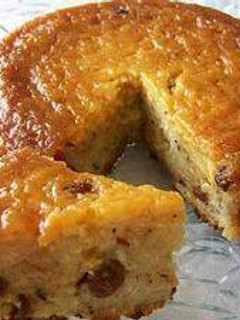 Una foto de Tarta de ahuyama, queso y bocadillo
