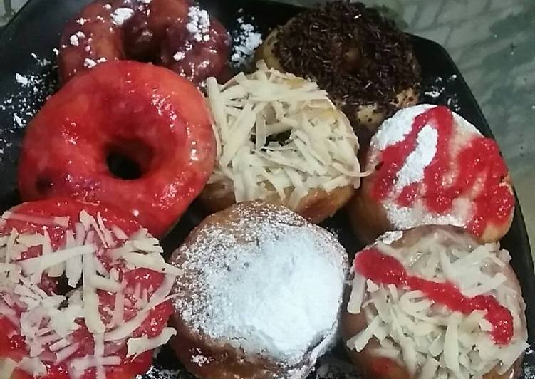 Cara Gampang Membuat Donat empuk no kentang, Enak Banget