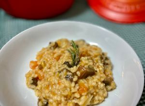 Foto principal de Risotto de níscalos y calabaza