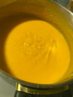 Una foto de Crema de Zanahorias con queso Philadelphia