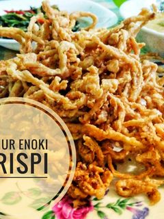 Foto resep Jamur Enoki Krispi