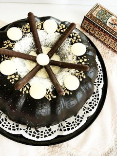 عکسی از دستور پاند کیک شکلاتی