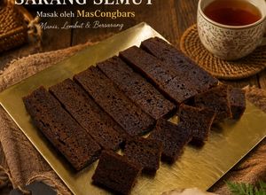 Gambar Kek Gula Hangus / Sarang Semut