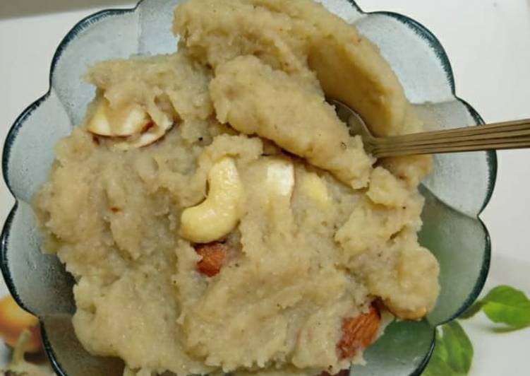 Banana halwa