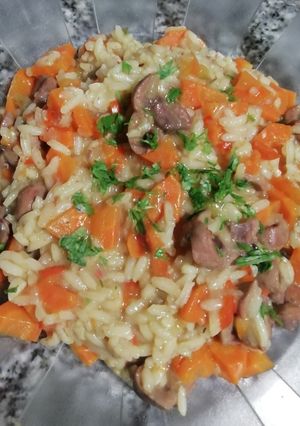 Una foto de Arroz con riñón