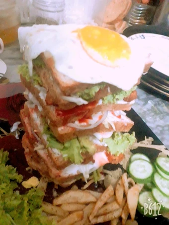 Easy Way Make Recipe Delicious tower sandwich that is Really Delicious, Delicious}