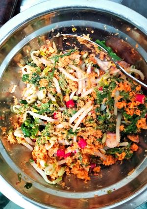 Foto resep Urap pakis dan tauge
