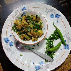 A picture of Jeera potato.