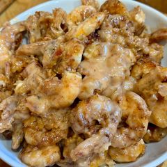 A picture of Spicy Bang Bang Shrimp.