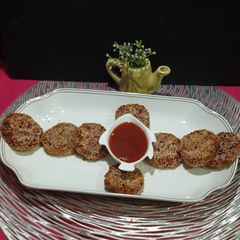 A picture of Airfryer Mushroom Beetroot Cutlet ForTea Time.