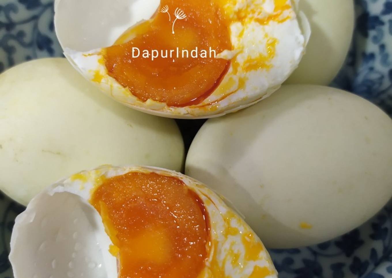 Telur asin bebek home made