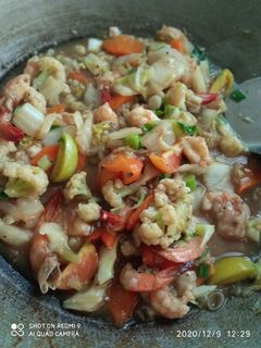 Foto resep Capcay kuah lada hitam