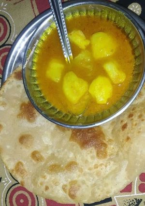 आलू की सब्जी रेसिपी मुख्य फोटो