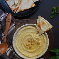 A picture of Peanut Hummus.