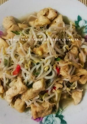 Foto resep Tumis tahu taoge
