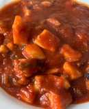 Jibia con tomate